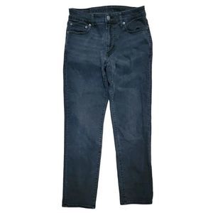 American Eagle Mens Jeans Size 29x30 Original Straight Black